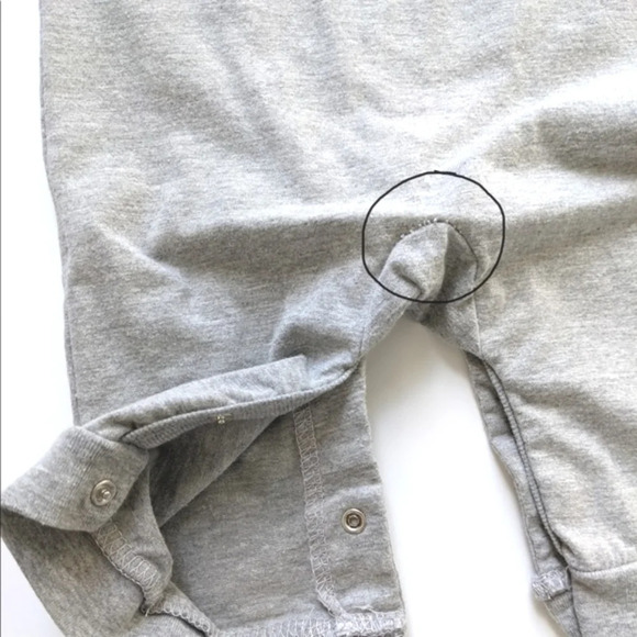 ⚡ Infant Mickey Grey One Piece Romper - Picture 4 of 5